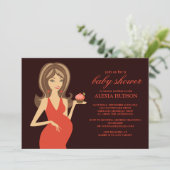 Babyschoenen {bruin} kaart (Staand voorkant)