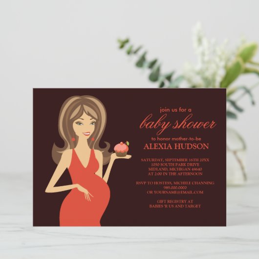 Babyschoenen {bruin} kaart (Staand voorkant)