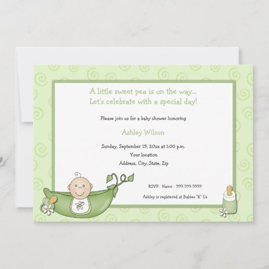 Babyschoenen Kaart (Voorkant)