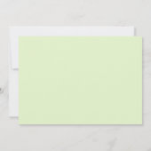 Babyschoenen Kaart (Achterkant)