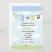 Babyschoenen met een kast kaart (Voorkant / Achterkant)