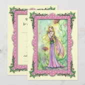 Babyschoenen voor moeder en Baby Kaart (Voorkant / Achterkant)