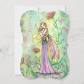 Babyschoenen voor moeder en Baby Kaart (Voorkant)