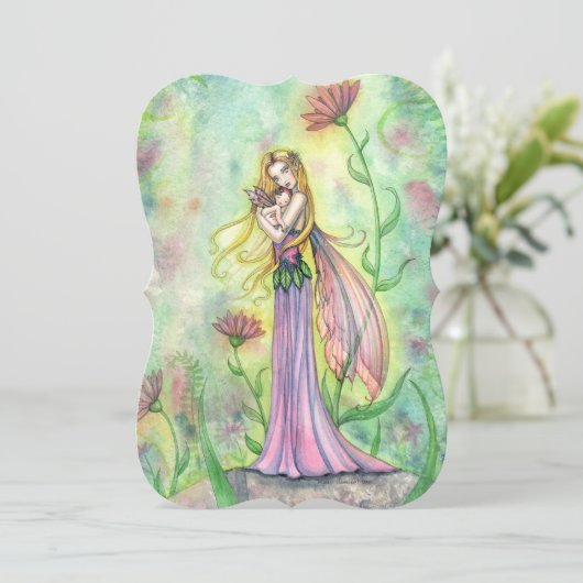 Babyschoenen voor moeder en Baby Kaart (Staand voorkant)