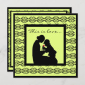 Babyschoenen voor moeders adoptie kaart (Voorkant / Achterkant)