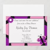 babysh, kom en ontmoet de nieuwe toevoeging... kaart (Voorkant / Achterkant)