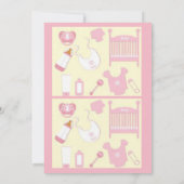 babyshower kaart (Achterkant)