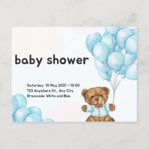babyshower-uitnodiging briefkaart