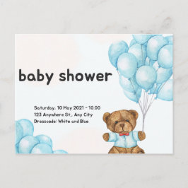 babyshower-uitnodiging briefkaart