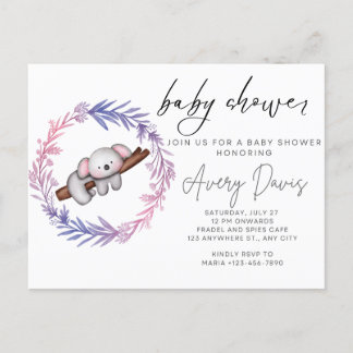 babyshower-uitnodiging briefkaart