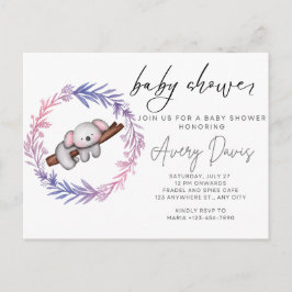 babyshower-uitnodiging briefkaart