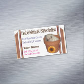 Babysitspecialist Magnetisch Visitekaartje (Voorbeeld)