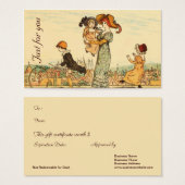 Babysitten Kinderopvang Zakelijke Cadeau Kaarten Visitekaartjes (Voorkant /achterkant)