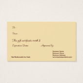 Babysitten Kinderopvang Zakelijke Cadeau Kaarten Visitekaartjes (Achterkant)