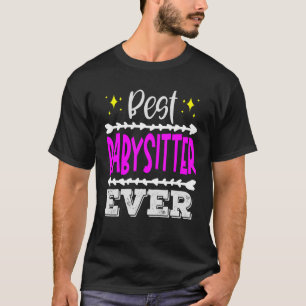 Babysitter beste kinderverzorgster ooit t-shirt