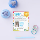 Babysitter flyer (Enkel)