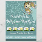 BabySitter Flyer (Voorkant)