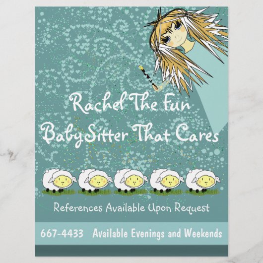BabySitter Flyer (Voorkant)