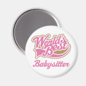 Babysitter Gift Magneet (Voorkant / Achterkant)