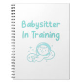 Babysitter in opleiding notitieboek (Voorkant)