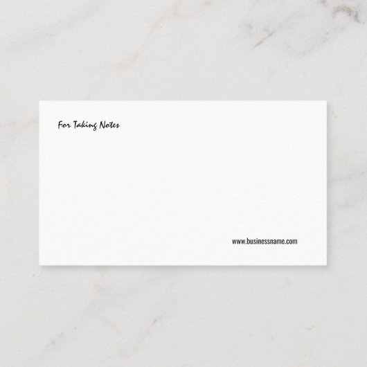 Babysitter Ladybug Daisy Photo Lijst Visitekaartje (Achterkant)