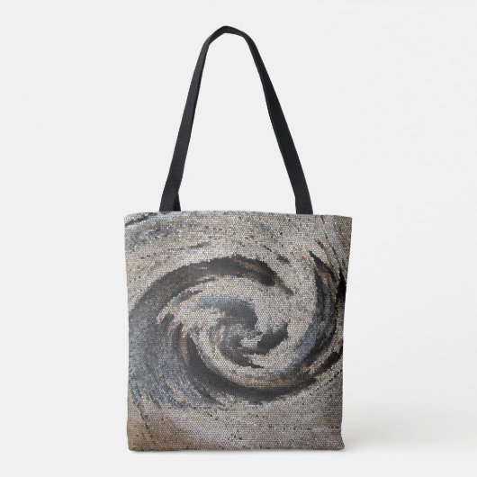 Babysitter Mozaïek Geslacht Neutraal Babysitten Tote Bag (Achterkant)