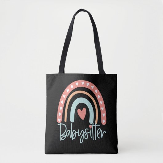 Babysitter Nanny Gift Tote Bag (Voorkant)