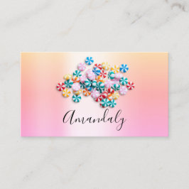 Babysitter Nanny kinderdagverblijf Pastels Gelly Visitekaartje