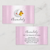 Babysitter Nanny Professional Kinderdagverblijf Ro Visitekaartje (Voorkant / Achterkant)