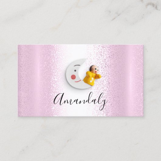 Babysitter Nanny Professional Kinderdagverblijf Ro Visitekaartje (Voorkant)