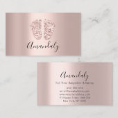 Babysitter Nanny Professional kinderdagverblijf Visitekaartje (Voorkant / Achterkant)