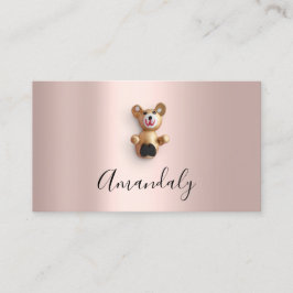 Babysitter Nanny Professional, kinderdagverblijf Visitekaartje