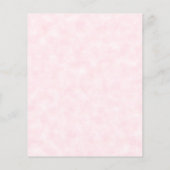 Babysitter Nanny Schattige Pinguïn Business Flyer (Achterkant)