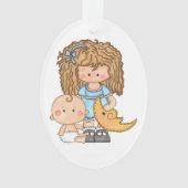 Babysitter Ornament/Gift Label Ornament (voorkant)