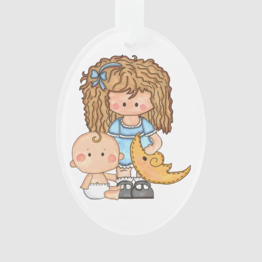Babysitter Ornament/Gift Label Ornament (voorkant)