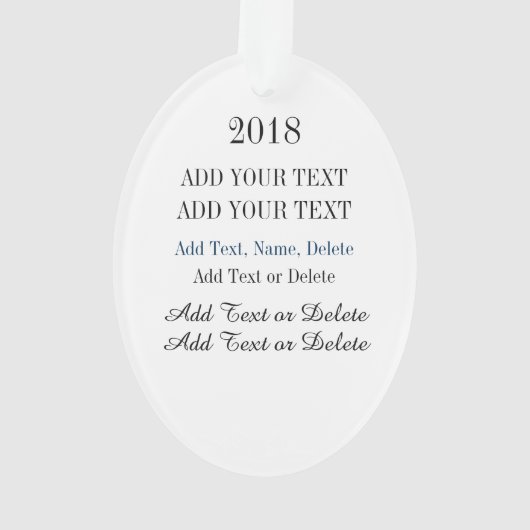 Babysitter Ornament/Gift Label Ornament (achterkant)