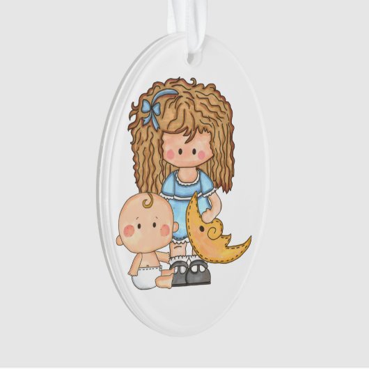 Babysitter Ornament/Gift Label Ornament (voorkant)