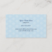 Babysitter Owl Visitekaartjes (Achterkant)