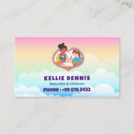 Babysitter Professional Business | Schattigee rege Visitekaartje