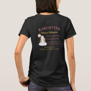 Babysitter Schattige Pinguïn Business T-shirt