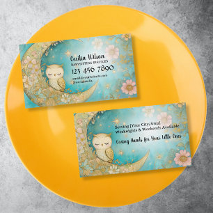 Babysitter Services, Babysitter, Nanny, Kinderopva Visitekaartje