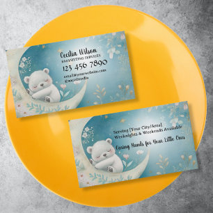Babysitter Services, Babysitter, Nanny, Kinderopva Visitekaartje