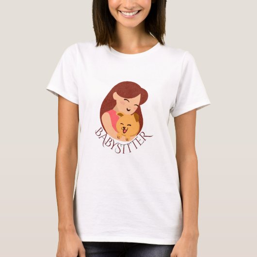 Babysitter t-shirt (Voorkant)