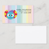 Babysitter Tutor Child Care Cute Ladybug Visitekaartje (Voorkant / Achterkant)