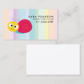 Babysitter Tutor Child Care Cute Slak Visitekaartje (Voorkant / Achterkant)