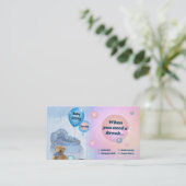 Babysitter Visitekaartje (Staand voorkant)