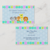 Babysitter Visitekaartjes (Voorkant / Achterkant)