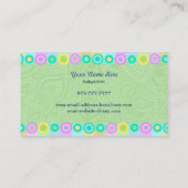 Babysitter Visitekaartjes (Achterkant)