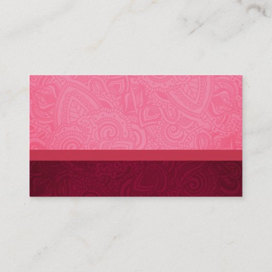 Babysitterslogans Visitekaartje (Achterkant)