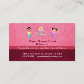 Babysitterslogans Visitekaartje (Voorkant)